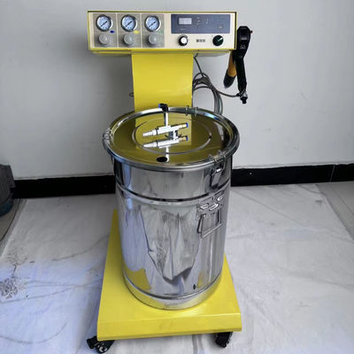 ماشین الکتروستاتیک پوشش پودری دستی HXC-600A برای وزن زیربنای فولادی 40 کیلوگرم