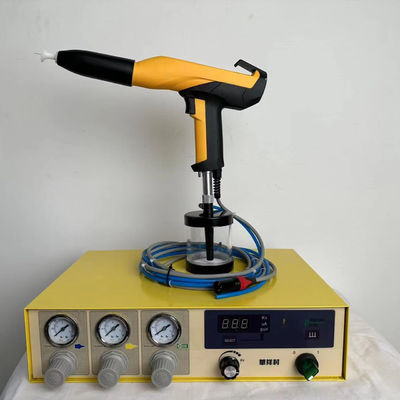 ماشین الکتروستاتیک پوشش پودری دستی HXC-600A برای وزن زیربنای فولادی 40 کیلوگرم