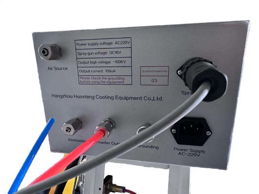 سفارشی HXC-310 کارتریج پودر ماندگار خلاء جذب پوشش الکترواستاتیک فلز اسپری ماشین با رول