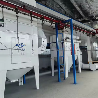 خط پوشش پودر خودکار شخصی شده و خلاء جذب پودر