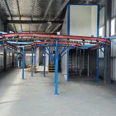 دستگاه پوشش پودری خودکار سنگین با مقاومت پایین تر در برابر خراش