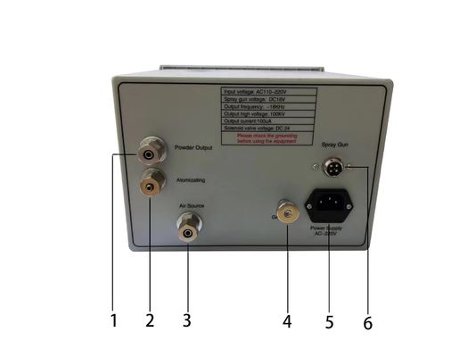 110V/220V HXC-KI خلاء فلز سطح جذب دستی اسپری اسلحه برای کارخانه تولید