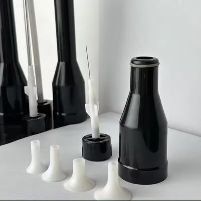 بسته بندی شده پودر پوشش اسلحه نوزل آسان نصب حامل الکترود