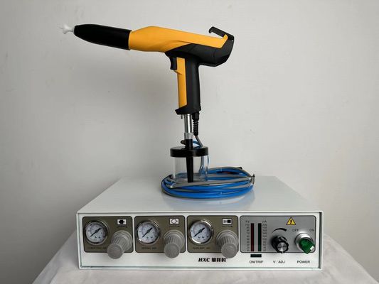 نتایج کامل پوشش با 28 کیلوگرم کوچک الکتروستاتیک پودر پوشش ماشین