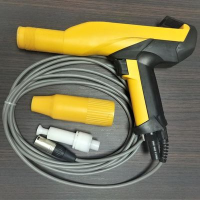 تفنگ انعطاف پذیر دستی پوشش پودری فولادی زیربنای پودر اسپری