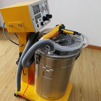 28 کیلوگرم وزن دستگاه اسپری پوشش پودر الکترواستاتیک در کارخانه تولید