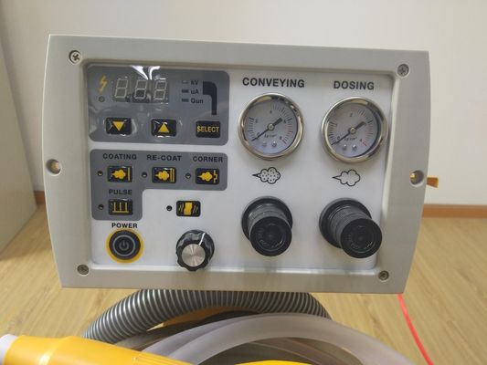 28 کیلوگرم وزن دستگاه اسپری پوشش پودر الکترواستاتیک در کارخانه تولید