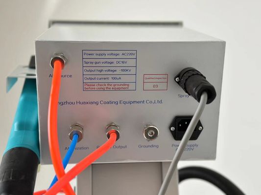 28 کیلوگرم وزن  Optiflex 2B سیستم تغییر رنگ سریع پوشش پودری الکتروستاتیک دستی