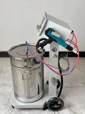 28 کیلوگرم وزن Gema Optiflex 2B سیستم تغییر رنگ سریع پوشش پودری الکتروستاتیک دستی