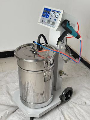 28 کیلوگرم وزن Gema Optiflex 2B سیستم تغییر رنگ سریع پوشش پودری الکتروستاتیک دستی