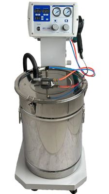 طراحی ماشین پوشش پودری صنعتی با بوته پوشش خودکار اسپری و خلاء