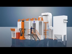 120mm ضخامت عایق استیل زیربنای سفارشی خط مونتاژ پودر پوشش ماشین